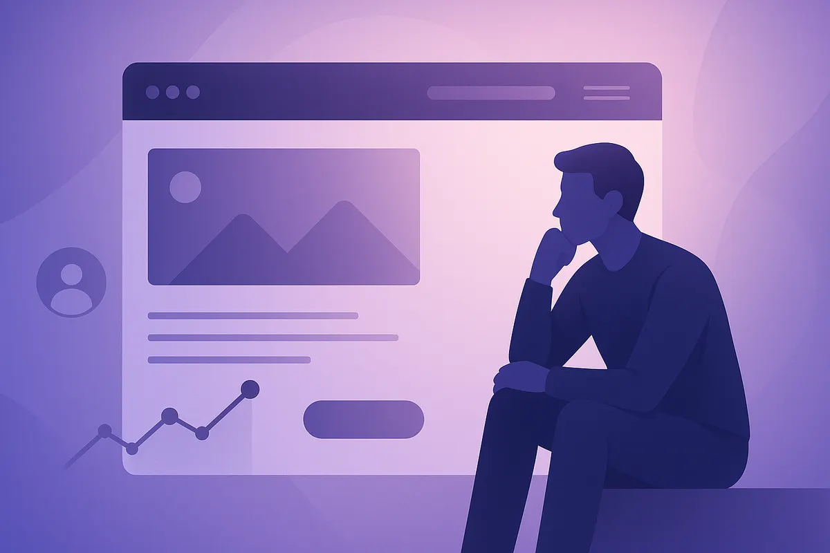 Graphique sur les raisons pour lesquelles un site web ne attire pas de clients.